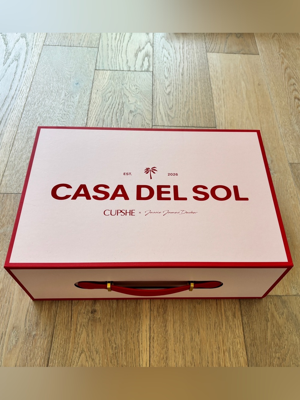 Cupshe x Jessie James Decker PR Suitcase Collectors Gift Box